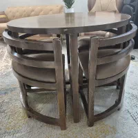 میز ناهارخوری ۴ نفره چوب روس