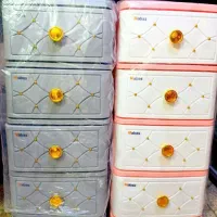 فایل دراور بزرگ ۴طبقه ساده وعروسکی(انواع)