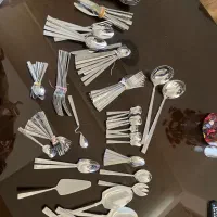 سرویس قاشق چنگال المانی|ظروف سرو و پذیرایی|اصفهان, باغ دریاچه|دیوار