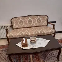 مبلمان استیل آلمانی چوب گردو|مبلمان خانگی و میز عسلی|تهران, صادقیه|دیوار