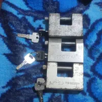 سه عدد قفل کتابی جنس اصلی نو