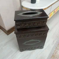 سطل و جای دستمال کاغذی