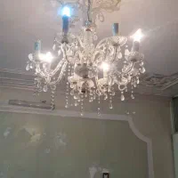 لوستر شیشه‌ای|لوستر و چراغ آویز|ازنا, |دیوار