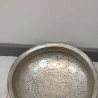 ظروف مسی قدیم (آبکش.سینی)تحویل شهریار