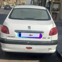 پژو۲۰۶صندوقدارv8 تیپ ۵ موتورtu5 سیمی|خودرو سواری و وانت|اهواز, کوی فرهنگیان ۱|دیوار