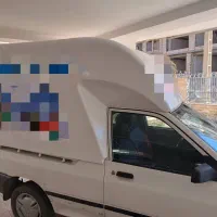 پراید وانت با باربند مدل 95