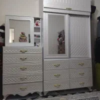 کمدلباس با دراور وآینه ارایش نونو