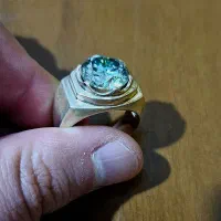 انگشتر موزانایت نقره رکاب دست ساز|جواهرات|تهران, یوسف‌آباد|دیوار