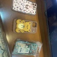 قاب ایفون ۱۱ پرو تدی و پلنگی صورتی