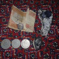 سکه عتیقه و ۵۰۰ افغانی اسکاس