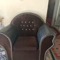 مبل ۷نفره تمیز|مبلمان خانگی و میز عسلی|شیراز, ریاستی|دیوار