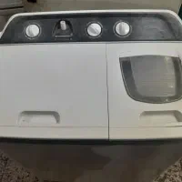 لباسشویی دو قلو ۱۰کیلو گرمی پاکشومادر حد نو|ماشین لباسشویی و خشککن لباس|قم, شهرک امام حسن|دیوار