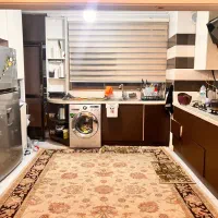 ۱۲۰ متر دوخواب نما تراورتن بازسازی شده فردوس شرق