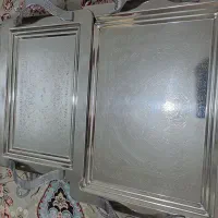 ۱جفت سینی استیل