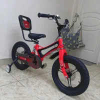 دوچرخه المپیا منیزیم دیسکی کمکفنردار سایز۱۶|دوچرخه، اسکیت، اسکوتر|تهران, باغ خزانه|دیوار