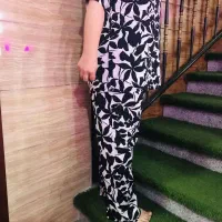 لباس تو خونه ای نخی سایز بزرگ