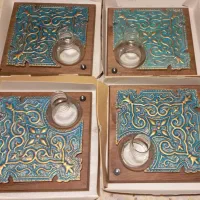 فروش یک ست کامل تزئینات دیوار کوب صنایع دستی