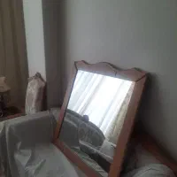 آینه ی کنسولی با قاب راش ۲ عدد
