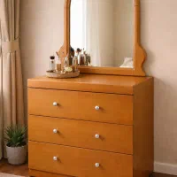 میز آرایش ۳ کشو همراه با آینه