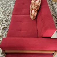فروش نیم ست تخت خواب شو راحتی|مبلمان خانگی و میز عسلی|کرمان, |دیوار