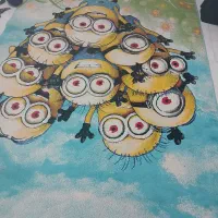 فرش اتاق کودک طرح مینیون درسایز ۲/۳۰در ۱/۴۵