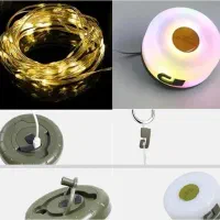 ریسه لامپی ۱۰ متری.چراغ قوه.پاوربانک|لوازم جانبی موبایل و تبلت|رشت, معلولین|دیوار