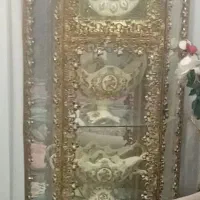 بوفه .میز.سرویس پزیرایی برنجی|بوفه، ویترین، کنسول|بناب, |دیوار