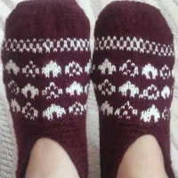 جوراب های بافتنی