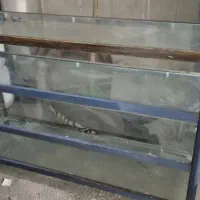 ویترین فلزی باشیشه