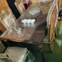 همه مبلمان کلاسیک دو دست و میز ناهار خوری دو دست|مبلمان خانگی و میز عسلی|شاهرود, |دیوار