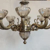 لوستر برنز دایکاست 8شاخه