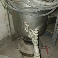 سماور بزرگ قدیمی گاز سوز شده|سماور، چایساز، قهوهساز|یزد, |دیوار