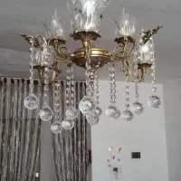 سلام یه لوستر برنز ۳ شاخه به فروش می رسد