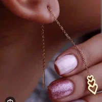 گوشواره بخیه ای