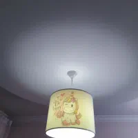 لوستر و ساعت طرح یونیکورن|لوستر و چراغ آویز|قائم‌شهر, |دیوار