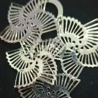 گوشواره های دو قلو وارداتی رنگ ثابت