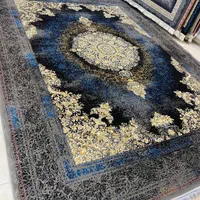 فرش پتینه تم آبی ۱۲ متری مشهد اکبند شرکتی