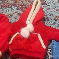 لباس خزدار نوزادی و شلوار زنانه مام استایل