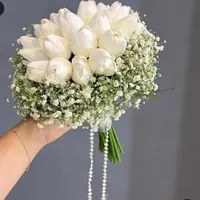انواع دسته گل عروس لاله ترند این روزا