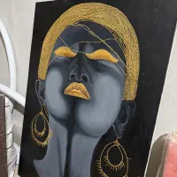 تابلو نقاشی با دست۲عدد