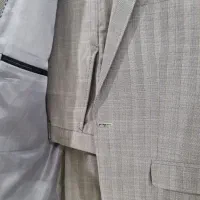 کت و شلوار خوشرنگ طوسی روشن