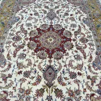 فرش دستباف گل ابریشم طرح تقی زاده ۱۷۵ تومن|فرش|مشکیندشت, |دیوار