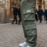 شلوار های کارگو ی مردانه شش جیب (آکبند) در 5رنگ