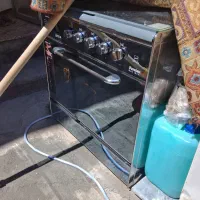 اجاق گاز کارکرده سالم تمیز