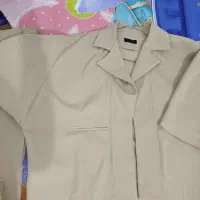 کت و شلوار کرمی