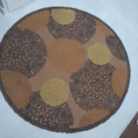 فانتزی گرد قطر ۱/۵ ترک|فرش|تهران, کاج|دیوار