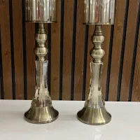 دو عدد شمعدان بلند