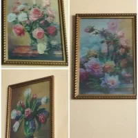 تابلو طرح گل