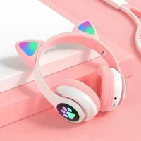 هدفون بلوتوثی گوش گربه ای مدل MZ-023