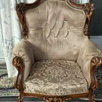 مبل سلطنتی 7 نفره|مبلمان خانگی و میز عسلی|گرگان, |دیوار
